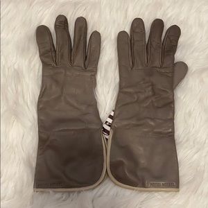 Henri Bendel Leather Gloves